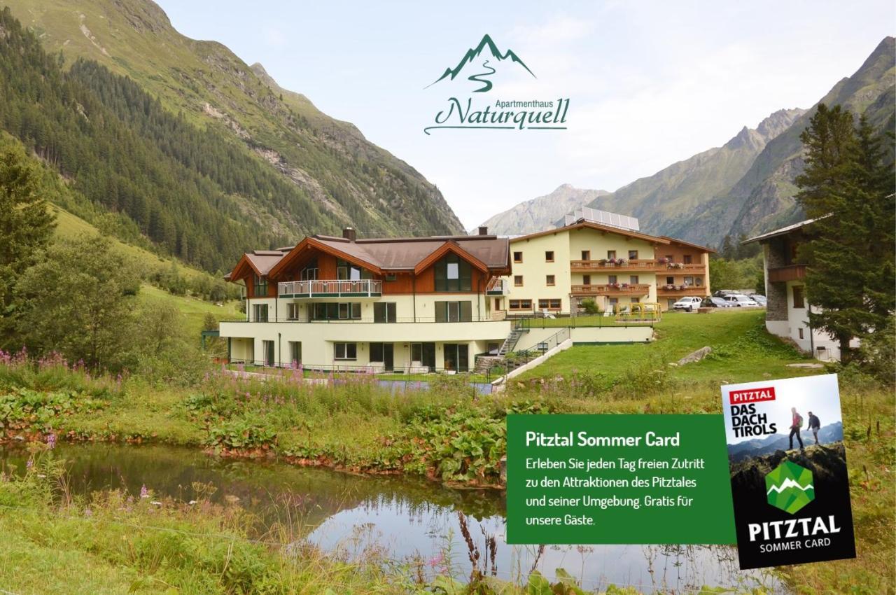 Appartementhaus Naturquell St. Leonhard im Pitztal Exterior foto